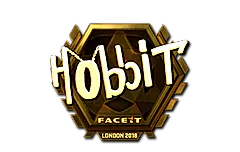 Sticker | Hobbit (Gold) | London 2018
