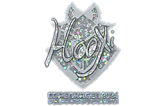 Sticker | HooXi (Glitter) | Copenhagen 2024