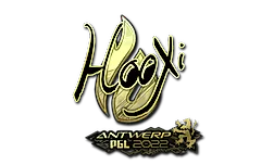Sticker | HooXi (Gold) | Antwerp 2022