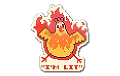 Sticker | I'm Lit