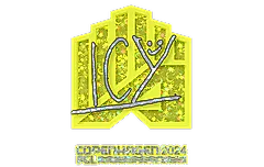 Sticker | ICY (Glitter) | Copenhagen 2024