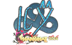 Sticker | ICY (Glitter) | Shanghai 2024