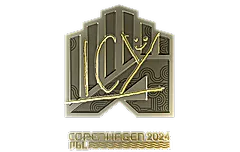 Sticker | ICY (Gold) | Copenhagen 2024