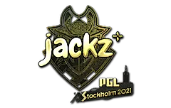 Sticker | JACKZ (Gold) | Stockholm 2021