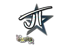 Sticker | JT (Glitter) | Paris 2023