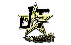 Sticker | JT (Gold) | Antwerp 2022