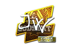Sticker | JW (Foil) | Atlanta 2017