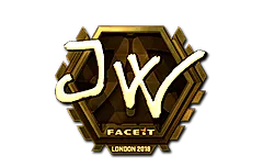 Sticker | JW (Gold) | London 2018
