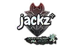Sticker | JaCkz (Glitter) | Antwerp 2022