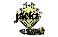 Sticker | JaCkz (Gold) | Antwerp 2022