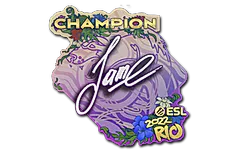 Sticker | Jame (Champion) | Rio 2022
