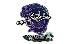 Sticker | Jame (Glitter) | Antwerp 2022