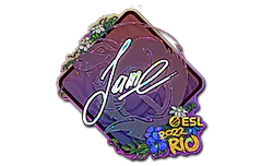 Sticker | Jame (Glitter) | Rio 2022