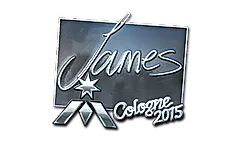Sticker | James (Foil) | Cologne 2015
