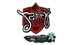 Sticker | Jerry (Glitter) | Antwerp 2022