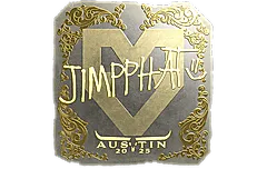Sticker | Jimpphat (Gold) | Austin 2025