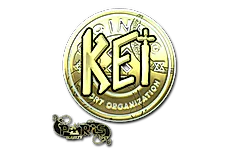 Sticker | KEi (Gold) | Paris 2023