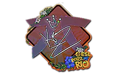 Sticker | KRIMZ (Glitter) | Rio 2022
