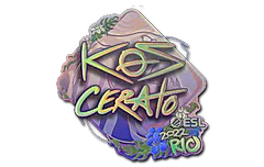 Sticker | KSCERATO (Holo) | Rio 2022