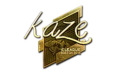 Sticker | Kaze (Gold) | Boston 2018