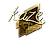 Sticker | Kaze (Gold) | Boston 2018