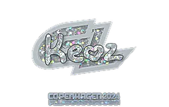 Sticker | Keoz (Glitter) | Copenhagen 2024