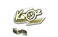 Sticker | Keoz (Gold) | Paris 2023