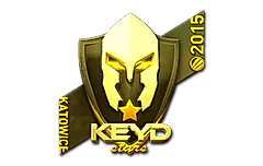 Sticker | Keyd Stars (Gold) | Katowice 2015