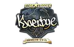 Sticker | Kjaerbye (Gold) | Berlin 2019