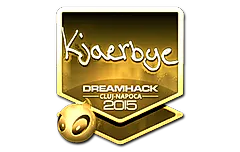 Sticker | Kjaerbye (Gold) | Cluj-Napoca 2015