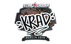 Sticker | Krad (Foil) | Berlin 2019