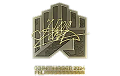 Sticker | Krad (Gold) | Copenhagen 2024