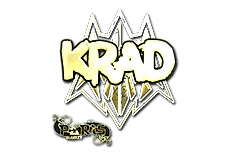 Sticker | Krad (Gold) | Paris 2023