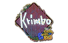 Sticker | Krimbo (Glitter) | Rio 2022