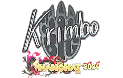 Sticker | Krimbo (Glitter) | Shanghai 2024