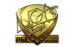 Sticker | LUCAS1 (Gold) | Krakow 2017