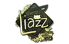 Sticker | Liazz (Gold) | Rio 2022