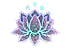 Sticker | Lotus (Glitter)