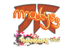 Sticker | MATYS | Shanghai 2024