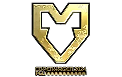Sticker | MOUZ (Gold) | Copenhagen 2024