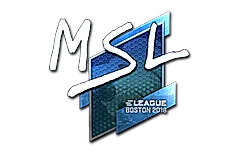 Sticker | MSL (Foil) | Boston 2018