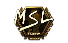 Sticker | MSL (Gold) | London 2018