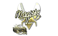 Sticker | Magisk (Gold, Champion) | Paris 2023