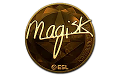 Sticker | Magisk (Gold) | Katowice 2019