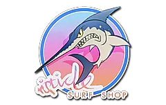 Sticker | Miami Stabbyfish
