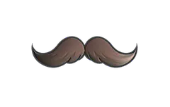 Sticker | Mustachio (Foil)
