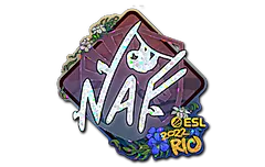 Sticker | NAF (Glitter) | Rio 2022