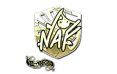 Sticker | NAF (Gold) | Paris 2023