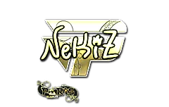 Sticker | NEKiZ (Gold) | Paris 2023