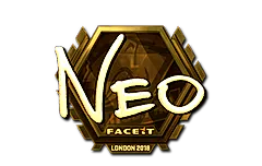 Sticker | NEO (Gold) | London 2018